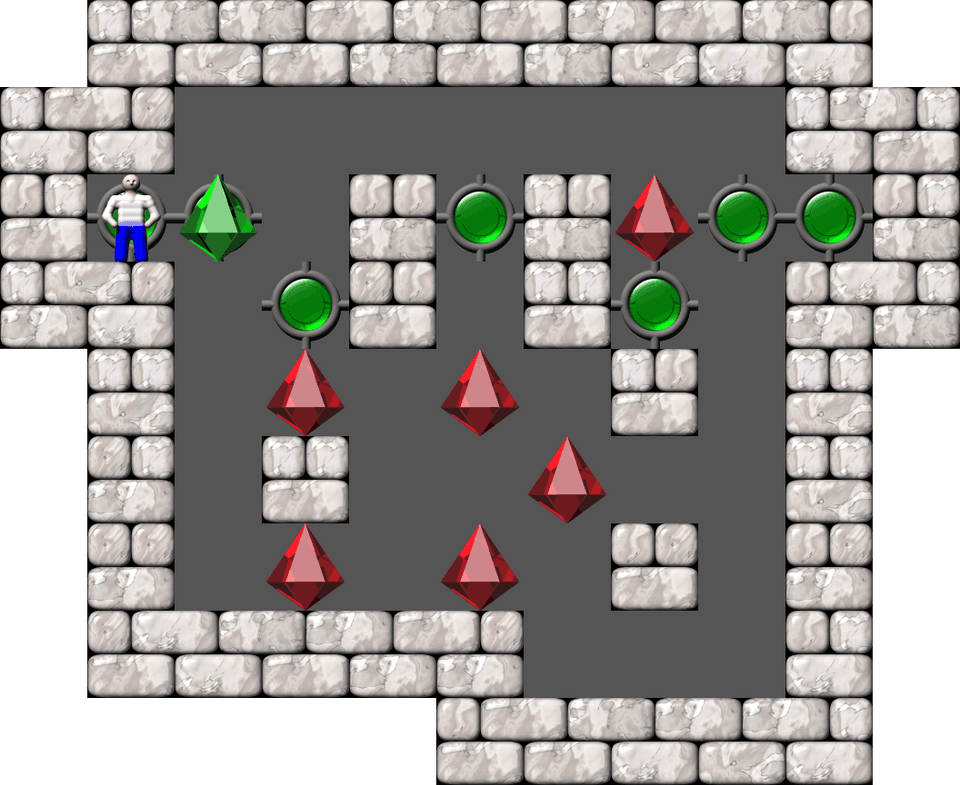 Sokoban Serg Belyaev 3 level 47